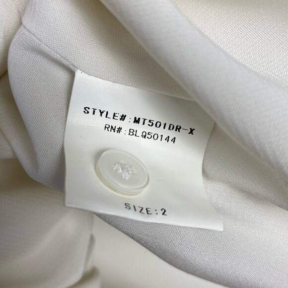 BLQ Basiq Tank Dress With Tassel White Size 2 - Picture 7 of 12